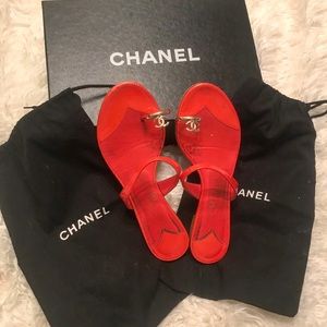 Authentic Chanel sandals